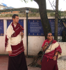 Jiří Moták  se svým duchovním učitelem ngakpou Karmou Lhundup Rinpochem v Nepálu v roce 2019